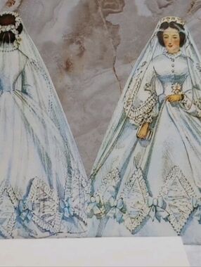 Vintage Paper Doll Card Smithsonian Museum Of Design With Envelope